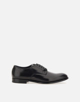 DOUCAL'S Stringate "Horse" in pelle BLACK Uomo 