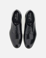 DOUCAL'S Stringate "Horse" in pelle BLACK Uomo 