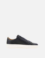 DUCA DEGLI ABRUZZI Sneakers "Panama" in pelle BLUE Uomo 