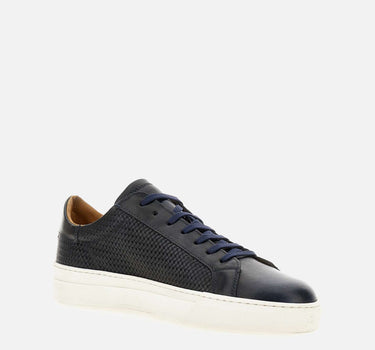 DUCA DEGLI ABRUZZI Sneakers "Panama" in pelle BLUE Uomo 
