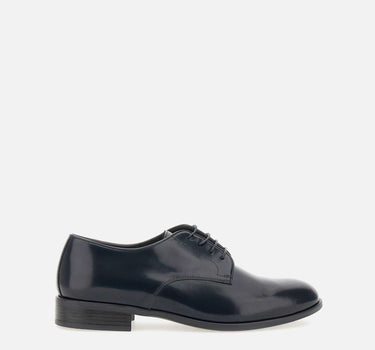 DUCA DEGLI ABRUZZI Stringate in pelle spazzolata BLUE Uomo 