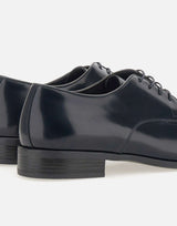 DUCA DEGLI ABRUZZI Stringate in pelle spazzolata BLUE Uomo 