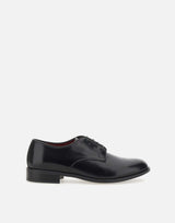 DUCA DEGLI ABRUZZI Stringate "Windsor" in pelle BLACK Uomo 