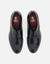 DUCA DEGLI ABRUZZI Stringate "Windsor" in pelle BLACK Uomo 