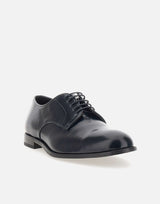 DUCA DEGLI ABRUZZI Stringate in pelle spazzolata BLUE Uomo 
