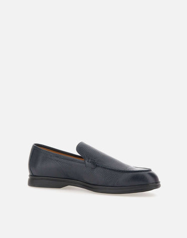DUCA DEGLI ABRUZZI Mocassini "Lorenzo Plain" BLUE Uomo 