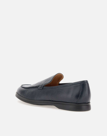 DUCA DEGLI ABRUZZI Mocassini "Lorenzo Plain" BLUE Uomo 