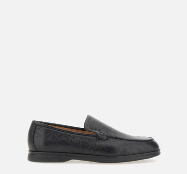 DUCA DEGLI ABRUZZI Mocassini "Lorenzo Plain" BLACK Uomo 