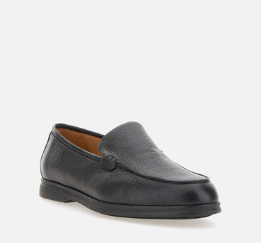 DUCA DEGLI ABRUZZI Mocassini "Lorenzo Plain" BLACK Uomo 