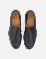 DUCA DEGLI ABRUZZI Mocassini "Lorenzo Plain" BLACK Uomo 