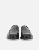 DUCA DEGLI ABRUZZI Mocassini "Lorenzo Plain" BLACK Uomo 