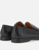 DUCA DEGLI ABRUZZI Mocassini "Lorenzo Plain" BLACK Uomo 