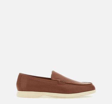 DUCA DEGLI ABRUZZI Mocassini  "Lorenzo Plain " BROWN Uomo 