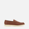DUCA DEGLI ABRUZZI Mocassini  "Lorenzo Plain " BROWN Uomo 