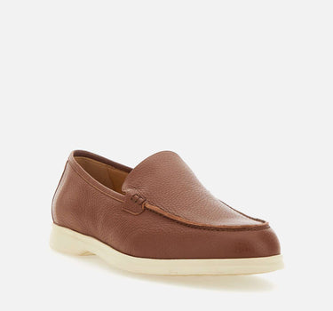 DUCA DEGLI ABRUZZI Mocassini  "Lorenzo Plain " BROWN Uomo 