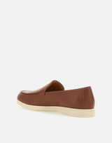 DUCA DEGLI ABRUZZI Mocassini  "Lorenzo Plain " BROWN Uomo 