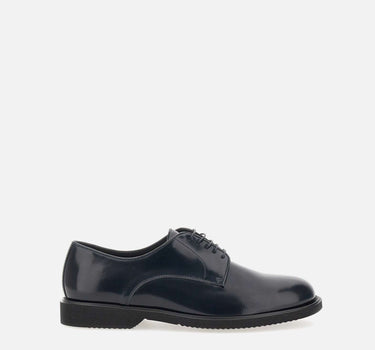 DUCA DEGLI ABRUZZI Stringate in pelle spazzolata BLUE Uomo 