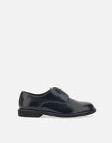 DUCA DEGLI ABRUZZI Stringate in pelle spazzolata BLUE Uomo 