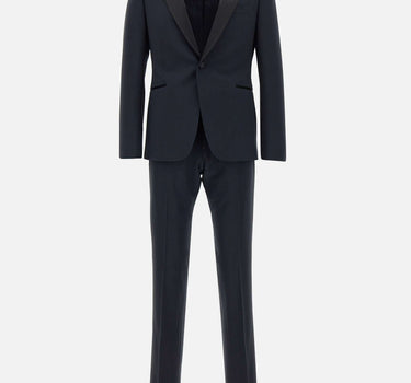 EMPORIO ARMANI Completo due pezzi in fresco lana BLUE Uomo 