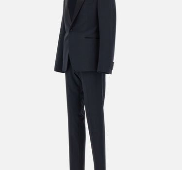 EMPORIO ARMANI Completo due pezzi in fresco lana BLUE Uomo 