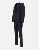 EMPORIO ARMANI Completo due pezzi in fresco lana BLUE Uomo 