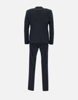 EMPORIO ARMANI Completo due pezzi in fresco lana BLUE Uomo 