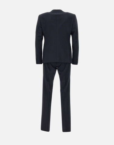 EMPORIO ARMANI Completo due pezzi in fresco lana BLUE Uomo 