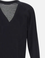 FILIPPO DE LAURENTIIS Cardigan in cotone BLACK Uomo 
