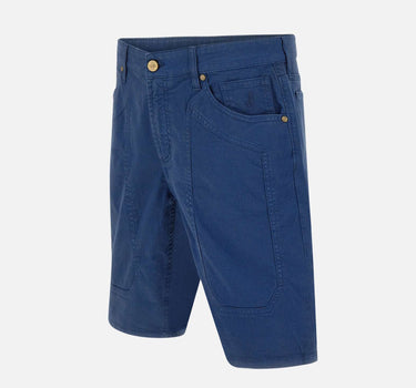 JECKERSON Shorts "Jayden" in cotone BLUE Uomo 