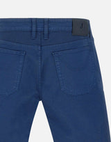 JECKERSON Shorts "Jayden" in cotone BLUE Uomo 