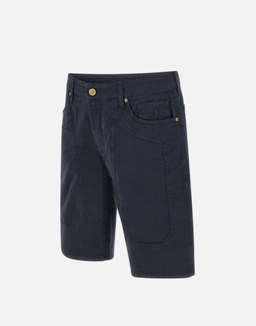 JECKERSON Shorts "Jayden" in cotone BLUE Uomo 