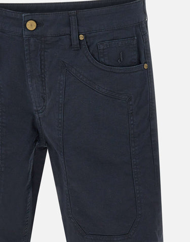JECKERSON Shorts "Jayden" in cotone BLUE Uomo 