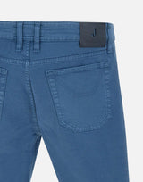 JECKERSON Shorts "Jayden" in cotone Light Blue Uomo 