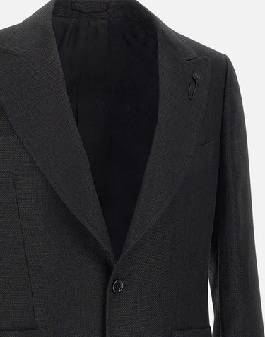 Blazer in lino EQ6901E EQAT62596999 LARDINI 