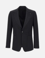 Blazer in fresco lana EQ6901E EQSK62408999 LARDINI 