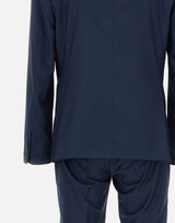 MANUEL RITZ Completo due pezzi in viscosa BLUE Uomo 