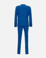 MANUEL RITZ Completo da cerimonia tre pezzi BLUE Uomo 