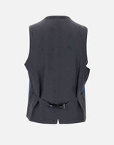 MANUEL RITZ Completo da cerimonia tre pezzi BLUE Uomo 