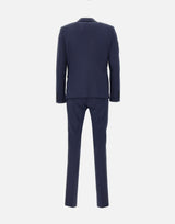 MANUEL RITZ Completo da cerimonia tre pezzi BLUE Uomo 