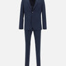 MANUEL RITZ Completo due pezzi in viscosa BLUE Uomo 