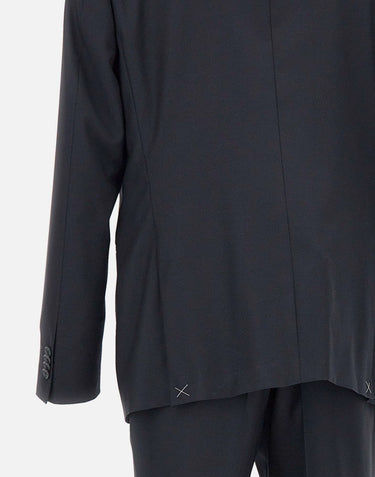 Completo tre pezzi  in fresco lana e seta 938R37 93371240064R MARCHESANI 