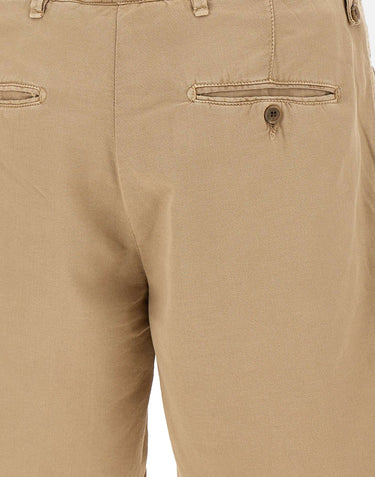 MYTHS Shorts "Zeus S" in cotone BEIGE Uomo 