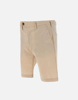 MYTHS Shorts "Giove S" in cotone WHITE Uomo 