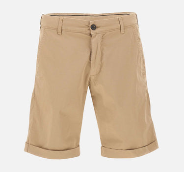 PERFECTION Shorts "p716" in cotone BEIGE Uomo 