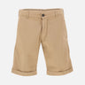 PERFECTION Shorts "p716" in cotone BEIGE Uomo 