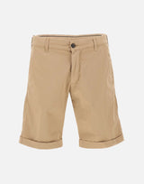 PERFECTION Shorts "p716" in cotone BEIGE Uomo 