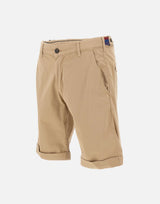 PERFECTION Shorts "p716" in cotone BEIGE Uomo 
