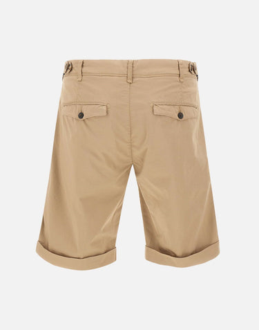 PERFECTION Shorts "p716" in cotone BEIGE Uomo 