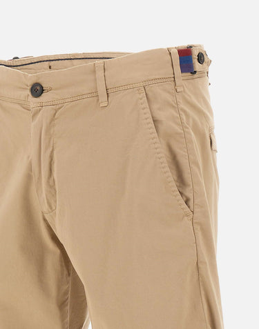 PERFECTION Shorts "p716" in cotone BEIGE Uomo 