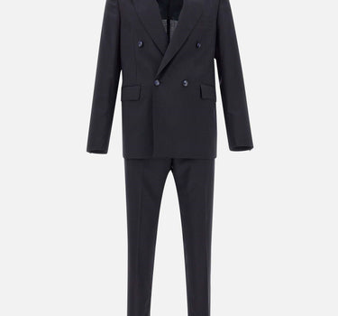 UNGARO Completo due pezzi in fresco lana BLUE Uomo 